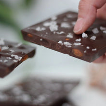 Load image into Gallery viewer, Cheeky Cacao Almond & Sea Salt Chocolate Bar (Vegan, Gluten Free) - The Gourmet Box Australia