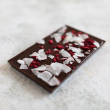 Load image into Gallery viewer, The Gourmet Box AU Raspberry and Coconut Chocolate Bar